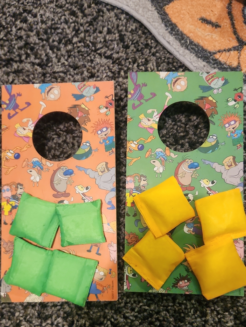 Nickelodeon Cornhole Game